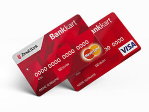 دبیت کارت غیر حضوری ویزا - مستر با حساب بانکی دائمی
