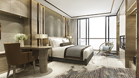 luxury classic modern bedroom suite hotel