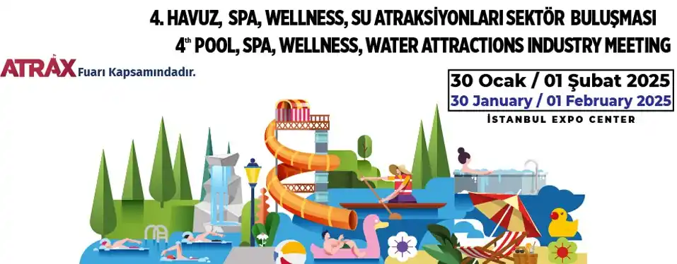 نمایشگاه استخر، آبگرم، سلامتی و جاذبه های آب در استانبول- (AQUAFUN – POOL, SPA, WELLNESS & WATER ATTRACTION EXHIBITION 2025)