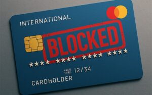 بلاک شدن کارت های بین المللی