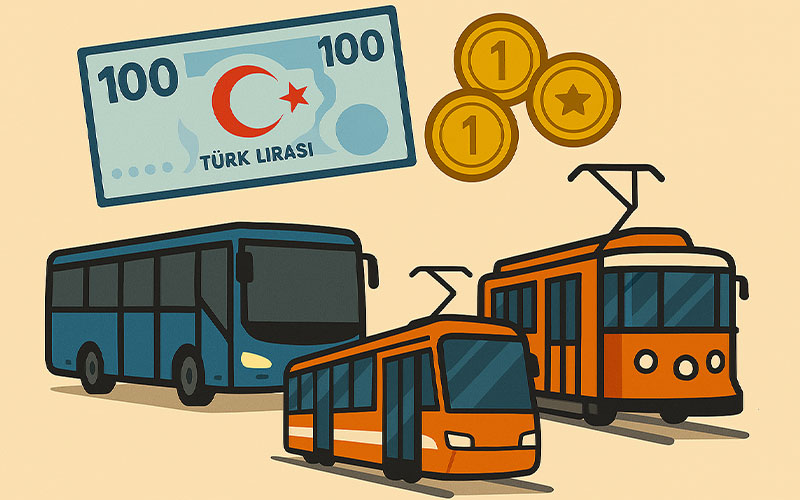 هزینههای زندگی در استانبول 3 هزینه حمل و نقل عمومی