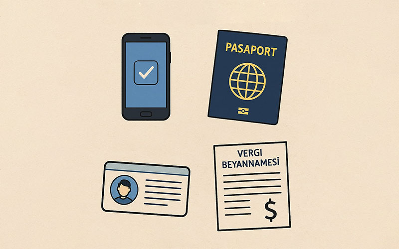 هزینه رجیستری گوشی در ترکیه 2025 3 مدارک مورد نیاز