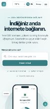 نمای واقعی وب‌سایت CIPCELL روی موبایل
